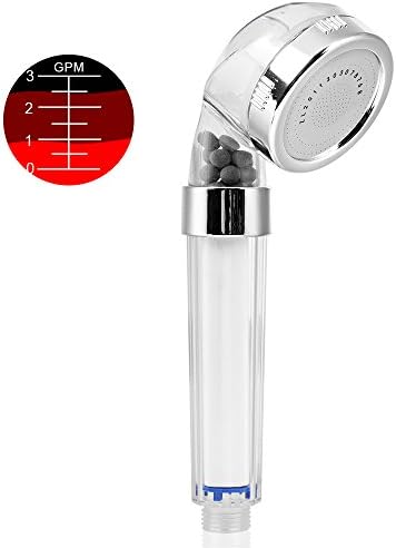 Handheld Shower Head with Filter - Ionic Filtration - High Pressure Water Saving, Rainfall Massage spray, Detachable Replace Showerhead for Dry Skin and Hair