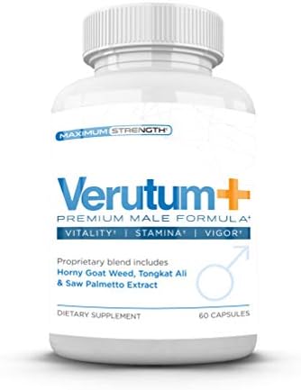 Verutum Single Bottle - Elite Enhancer for Men - Amplified Size and Men's Performance with Verutum Enhancement Supplement for The Elite Male