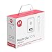 Motorola 10W Rapid Charger with 1m (3.3ft) SKN6462A data cable for Moto G5, E4, E4 Plus, G4 Play, Micro-USB devices (Retail Packaging)