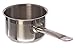 Update International SSP-2 Stainless Steel Sauce Pan with Cover, 2-Quart, silver