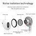 Headphones/Earphones/Earbuds/Headsets 3.5mm with Stereo Mic&Remote Control Compatible with iPhone 6s/ 6 Plus/ 5s/ 5c/ 5/ 4s/ SE iPad/iPod 7/ Samsung/Galaxy- Whitethumb 1