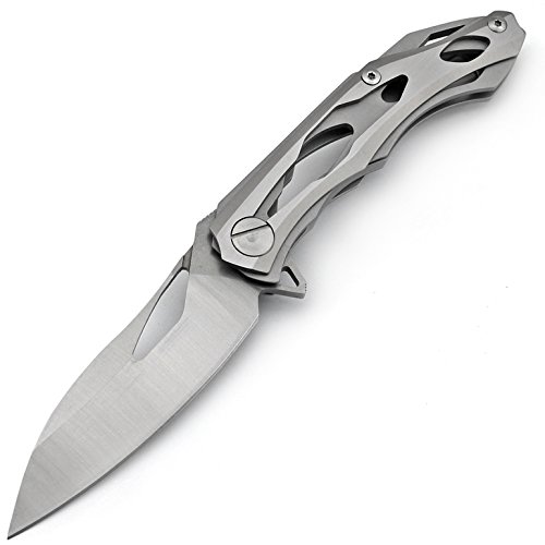 Decepticon-2 full metal folding knife flipper transform…