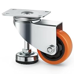 VEVOR Leveling Casters, Set of 4, 1800 lbs Total