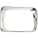 Diften 630-A0002-X01 - 92-93 Dodge D/W Pickup Truck Chrome Headlight Trim Bezel Pair Set