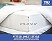 TRU Lite Bedding Waterproof Mattress Protector - Smooth Breathable Mattress Cover - Protection from Stains from Sweat, Spills, Urine - Full Size