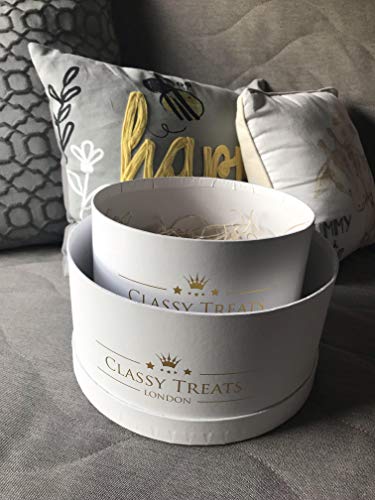 Classy Treats Decorative Round Hat Boxes With Lid Luxurious
