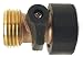 The World's Best Water Shut Off Valve - Garden Hose Ball Valve Connector - Adjustable Shut Off, High Flow, Leak-Proof - Heavy Duty Solid Brass Watering Extender