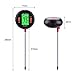 Jka Uthr 5-in-1 Soil Tester, HD LED Display Gardening Hygrometer Illuminance Thermometer Measuring Soil pH Meter Luminous Soil Test Kit for Garden Farm Lawn Indoor Outdoor,thumb 1