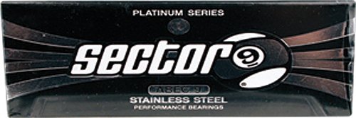 Sector 9 Platinum Abec-9 Stainless Steel Bearing with Spacer