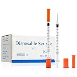 1ml Syringe with Needle, Individually Sterile