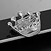 Tinksky Broach Diamante Wedding Party Pageant Tiara Crown Corsage Brooch Pin 12-Pack (Silver))