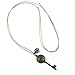 FM42 Real Irish Lucky Four Leaf Clover Key Pendant Necklace with Clover Charm FN4079
