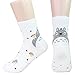 Pack of 5 Japan Animation Series Women's Socks Made in Korea by JJSocks (Totoro 5 sets)