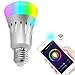 Wifi Led light bulbs ,Wallfire 7W E27 Wireless WiFi Remote Control Smart Bulb Lamp Light For Echo Alexa