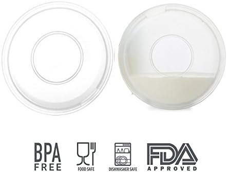 Breast Shells Nursing Cups 2-pack, Moms' Breastmilk Collection SoftShells, No Leak and Comfortable Silicone for Sore Inverted Nipples