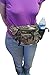 Mens Hiking Mossy Oak Hunters Camo Fanny Fannie Waist Hip Pack Bag with Key Ring Carabiner