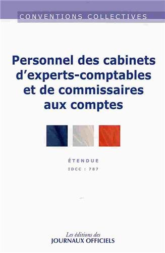 Convention collective nationale, Personnel des cabinets d'experts-comptables et de commissaires aux comptes