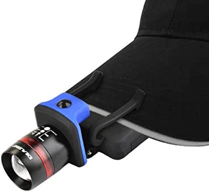 Idealeben Cap Light 3 Modes LED Waterproof Zoomable Visor Flashlight Cree Headlamp Torches Baseball Caps Lamp