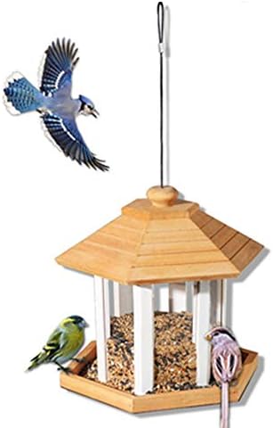 B0z13tvn 激安超特価 Size 正規品送料無料 野鳥の餌台 ベビー マタニティ Free 新作製品 世界最高品質人気 家電 カメラ えさ台 パソコン 周辺機器 アウトドア伝統木造全天候バードフィーダーハウスデザインは装飾鳥表無料立ち簡単クリーニング リフィルバード