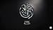REINDEAR Game of Thrones House Sigil Crest Metal Keychain