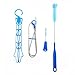 JungleArrow Hydration Bladder Tube Cleaner Brushes Tube Cleaning Kit for Universal Bladders, 4 in 1 Cleaner Set