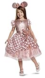Disguise Rose Gold Minnie Deluxe Child Girl Costume