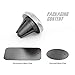 Car Phone Mount Holder,JAYOKE Air Vent Magnetic Car Mount Suit with 2 Metal Plates for Universal Cell Phone and GPS Device,Silver