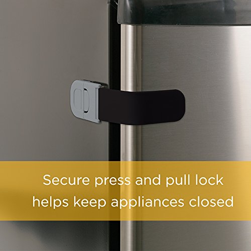Safety 1st SS MultiPurpose Appliance Lock, 4PK, Silver Pricepulse