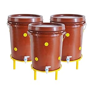 Daily Dump Chomp Triple Aerobic Compost Kit (20L x 3) – Easy, Smell-free, For Converting All Kinds of Kitchen Food Waste…