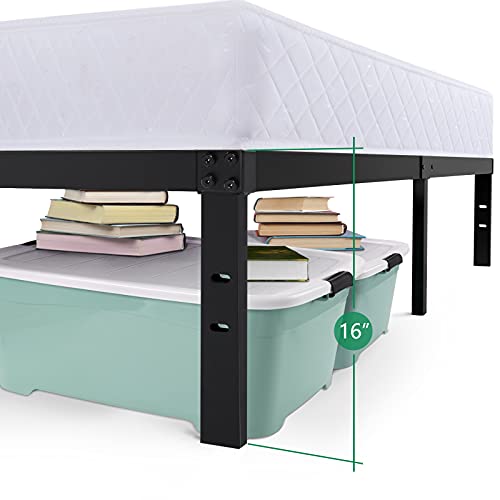 Twin XL Bed Frame 16 Inch, NOAH MEGATRON Heavy Duty Bed Frame with