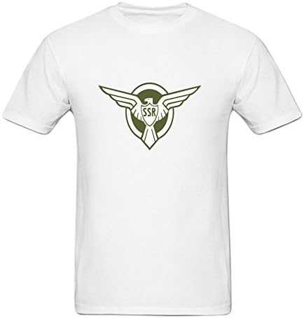 Edesetguy Left Agents Of Shield SSR 100% Cotton O-Neck T-Shirt For Men L White