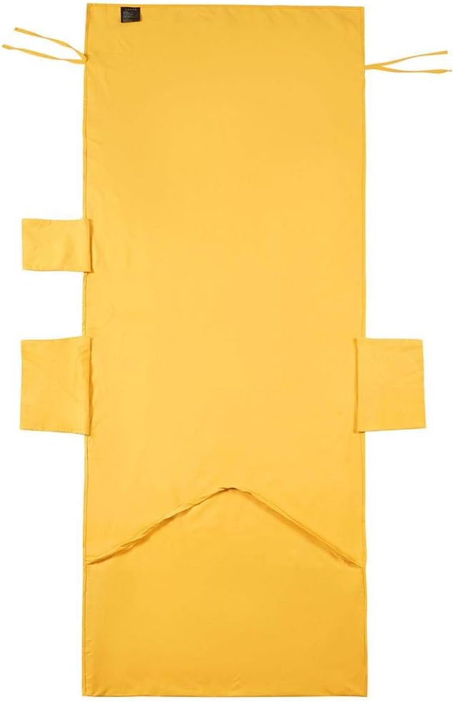 Gokeop Beach Chair Cover with Side Pockets, Microfiber Chaise Lounge Chair Towel Cover for Sun Lounger Pool Sunbathing Garden Beach Hotel - 215x75cm (Yellow): Home & Kitchen