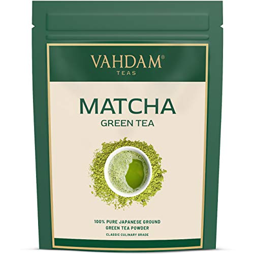 VAHDAM, Matcha Tee Pulver (100gr 50 Tassen), 100% Zertifiziertes reines und ungemischtes japanisches Matcha Grüner Tee… – Bild 3