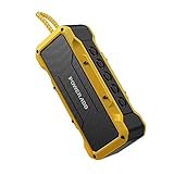 POWERADD MusicFly II 36W Portable Wireless Bluetooth Speakers, IPX7 Waterproof Bluetooth Speaker with Enhanced Bass, 24H Playtime, Built-in Mic for Home, Outdoors, Travel (Yellow)