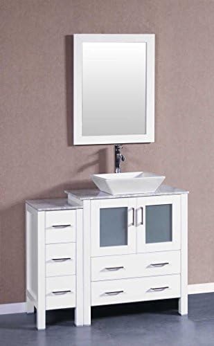 42" Bosconi AW130SQCM1S Single Vanity