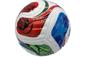 World Cup Quality League Soccer Ball Heat Bonded Match Ball Seamless Stitching - Official Match Weight - Pro European League 