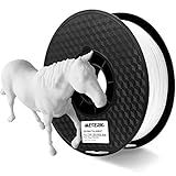 3D Printer Filament, Meterk 1.75mm PLA Filament Refills 1kg/Roll 2.2LBS 1kg Spool for MakerBot ANET RepRap 3D Printer (White)