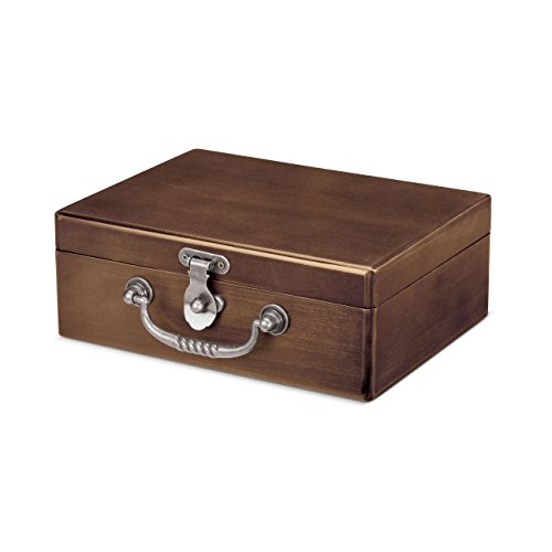 WE Games Shut the Box - Walnut Stained Wood Box