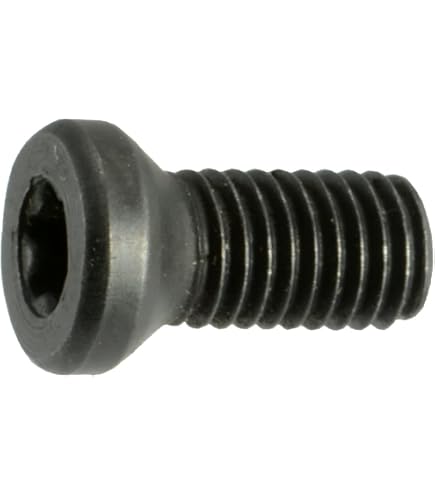 INCREWAY 60-Set Chicago Binding Screws – Bronze Leather Rivets, Round Cross Head, 5x10mm, For Scrapbooks, Photo Albums & Crafts