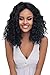 4x4 MULTI PARTING LACE WIG WITH SILK BASE, NATURAL WAVY, Multi-Direction Part (FLS10) (1B-OFF BLACK)