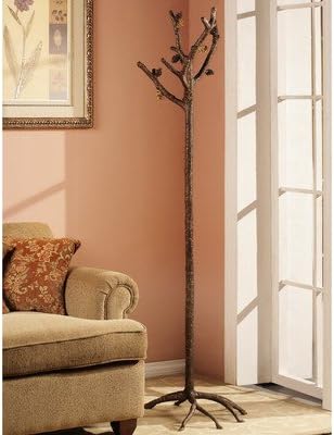 SPI Bronze Finish Aluminum Pinecone Coat Rack