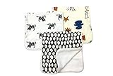Baby Burp Cloths JUNYOU Baby Burp Rags for Boys &Girls 3 Packs Burp Set Thick Soft and Absorbent Towels for Newborns