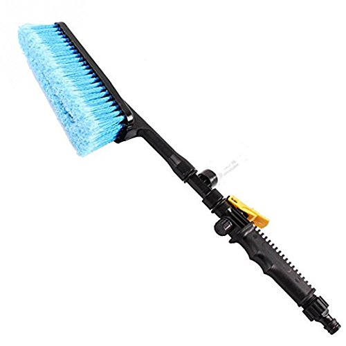AUTO PDR Car Wash Cleaning Brush With Long Handle Switch Water Flow Foam Gun - Thumbnail 7