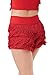 Balera Dance Shorts with Fringe Accent
