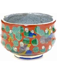 Kutani [ Matcha bowl ] Mokubei copy casually ? Without Aoki ? For every