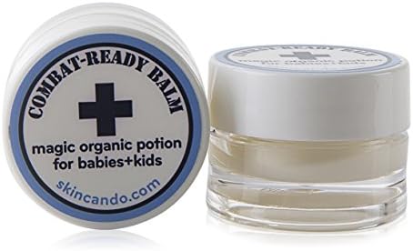 COMBAT READY SKIN CREAM - BALM FOR BABIES - 0.125oz by Skincando – 2 Pack - All Natural - Intensive Moisturizer For Babies – Baby Skin Rash Cream - Organic Ingredients