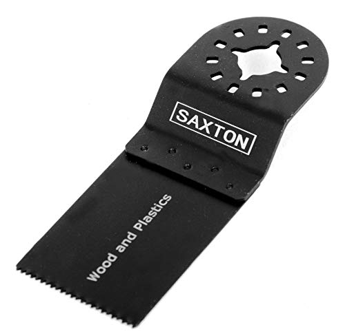 Saxton SH35WBFX Wood Blades 35mm fits Aldi Ferrex 300W Multifunction Tool Multitool (10 Pack)