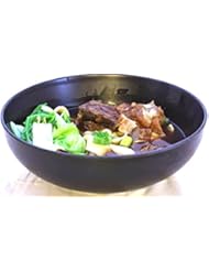 Lucky Star Melamine Round Bowls Bibimbap Ramen Pho Cold Noodle Soup Bowl, 7-1/2
