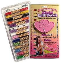 My Friendship Bracelet Maker Refill Threads with Replacement Clip