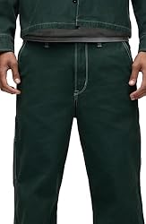 HUDSON Men's Luca Relaxed Fit Wide Leg Carpenter